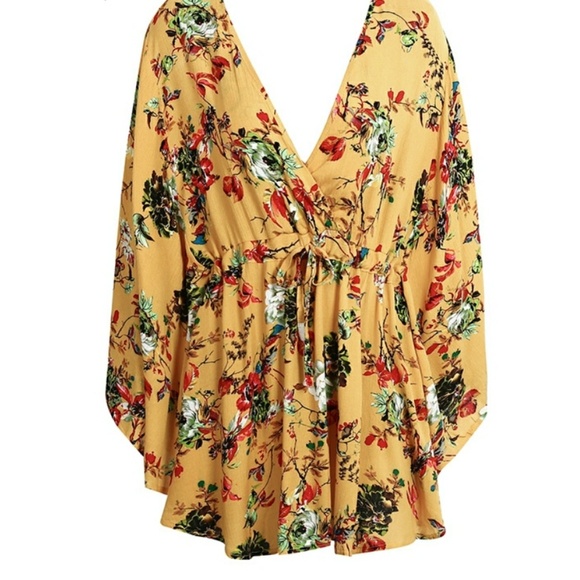 🌹FINAL SALE🌹Batwing Sleeve Tunic Dress - Picture 8 of 8